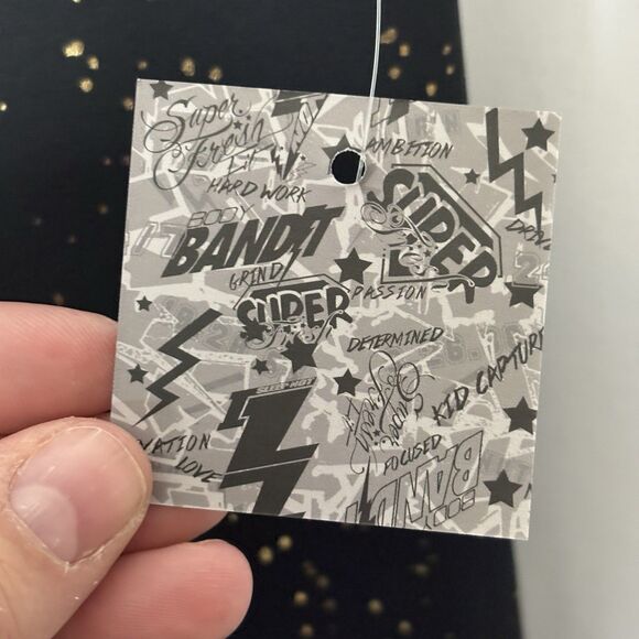 Super Fresh Women’s Leggings Black Gold Pink Lightening Bolt Small Workout Gym - Picture 7 of 12